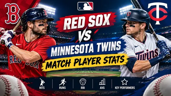 Red Sox vs Minnesota Twins match player stats