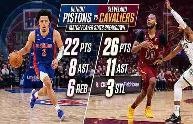 Detroit Pistons vs Cleveland Cavaliers Match Player Stats: Full Box Score & Analysis