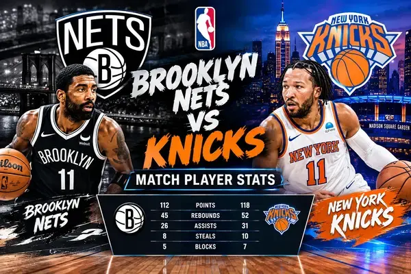 Brooklyn Nets vs Knicks Match Player Stats